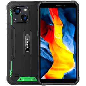 OUKITEL smartphone WP32, 6", 4/128GB, 6300mAh, IP68/IP69K/MIL-STD-810H, πράσινο